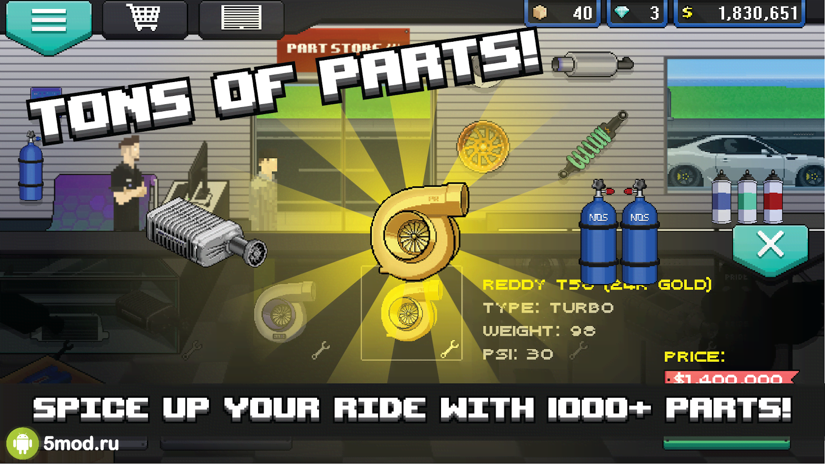 Pixel Car Racer