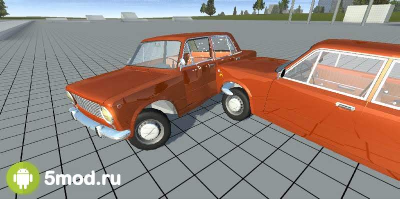 Simple Car Crash Physics Sim