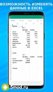Учет расходов в Excel