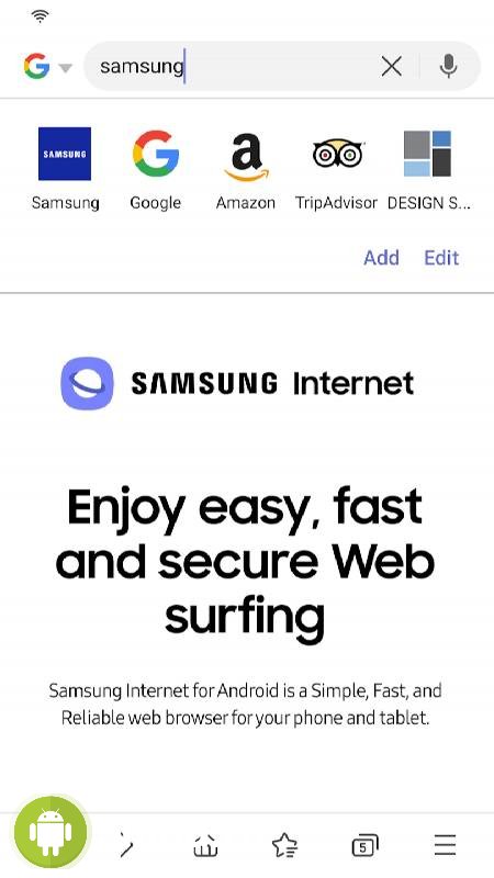 Samsung Internet Browser