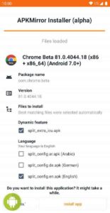APKMirror Installer