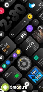 Glass Widgets